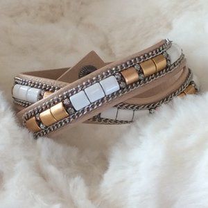 Stella & Dot Cady Wrap Bracelet